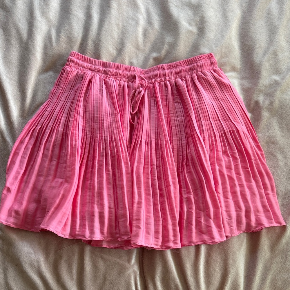 Mustard Seed Pink Mini Skirt